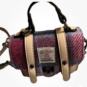 Islander mini Harris Tweed crossbody or handheld purse